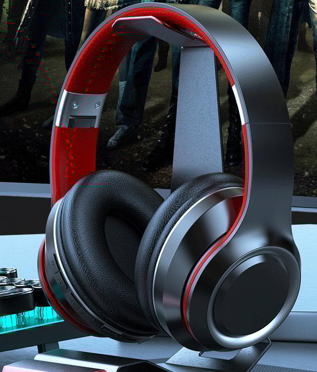 DR90 Belaidės Bluetooth ausinės su aktyvia triukšmo mažinimo technologija, kaulų laidumo technologija, žema latentica e-sporto žaidimams, Bluetooth 5.3, veikimo laikas daugiau nei 8 valandos