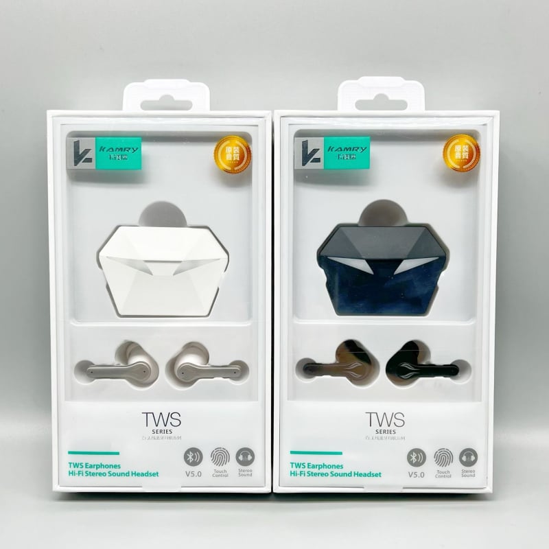 Žaidimų Bluetooth ausinės su tikru belaidžiu stereo garsu, Esports žema vėlavimas, diapazonas 10 m, baterijos veikimo laikas 4–8 val.