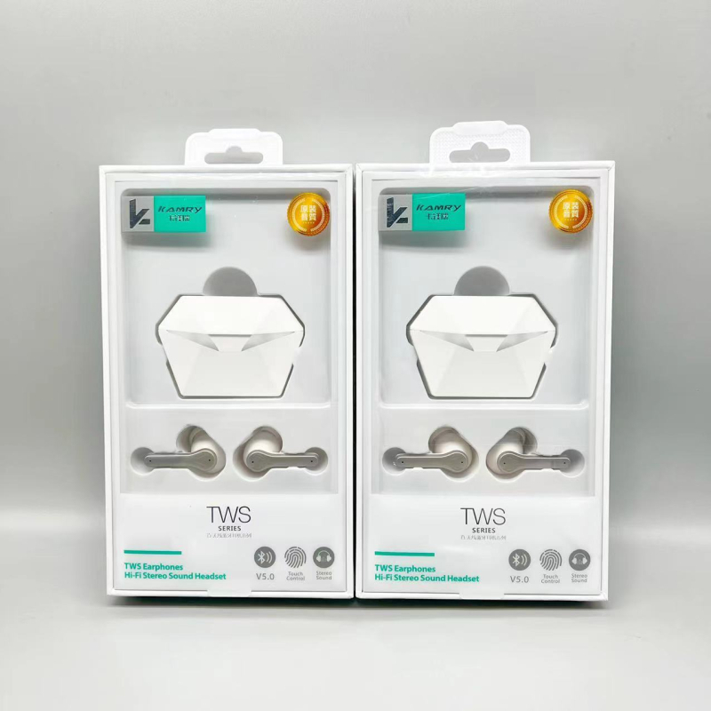 Žaidimų Bluetooth ausinės su tikru belaidžiu stereo garsu, Esports žema vėlavimas, diapazonas 10 m, baterijos veikimo laikas 4–8 val.