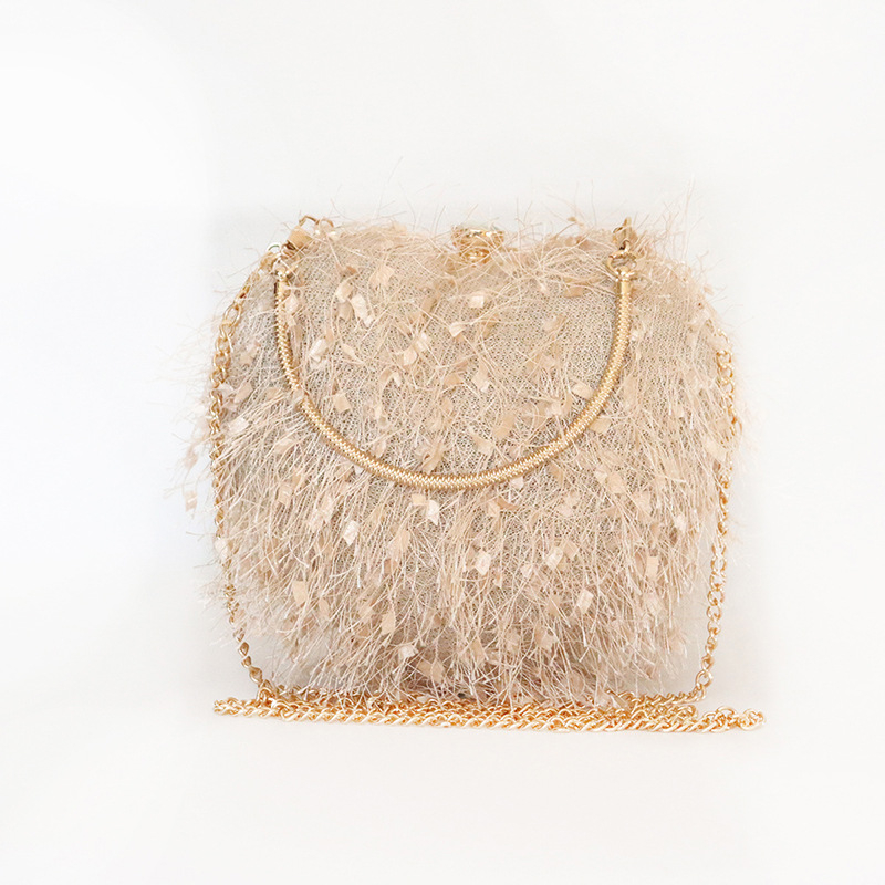 Τσαντάκι βραδινό σε σχήμα καρδιάς από σατέν, χειροποίητο κλατς με κλείσιμο, επένδυση πολυεστέρα