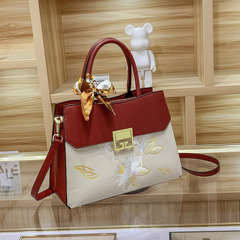 Τσάντα Tote PU, Street Style για μαμάδες, Άνοιξη 2024, οριζόντιου τετράγωνου σχήματος