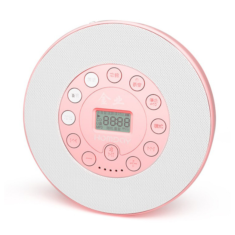 Pārvietojamais CD atskaņotājs, diska ievade ar atvilknes tipa mehānismu, modelis 3030, maksimālā jauda 3W, iebūvēts skaļrunis ar digitālo displeju