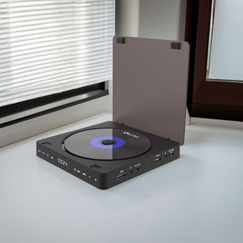 Creatable KC-708 DVD atskaņotājs, diska ievietošana ar nolaižamā lāde, DVD atskaņošana, ar displeju, 10W jauda