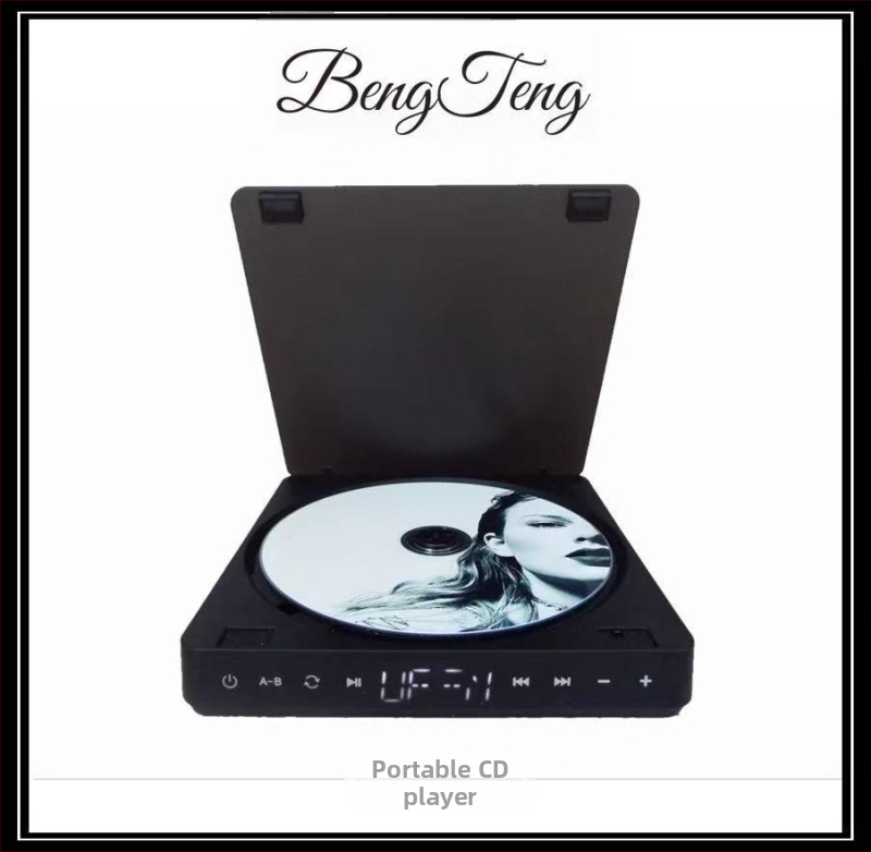 Creatable KC-708 DVD atskaņotājs, diska ievietošana ar nolaižamā lāde, DVD atskaņošana, ar displeju, 10W jauda