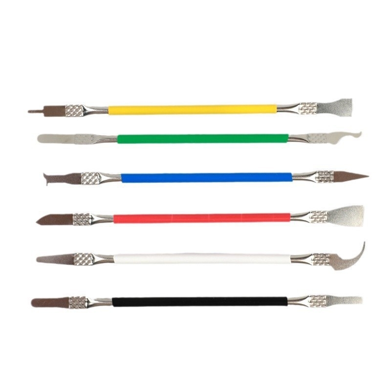 Hardwe инструмент за ремонт на мобилен телефон и демонтаж на CPU чип – тънък нож за разместване и премахване на лепило, дължина на острието 19 мм, обща дължина 168 мм