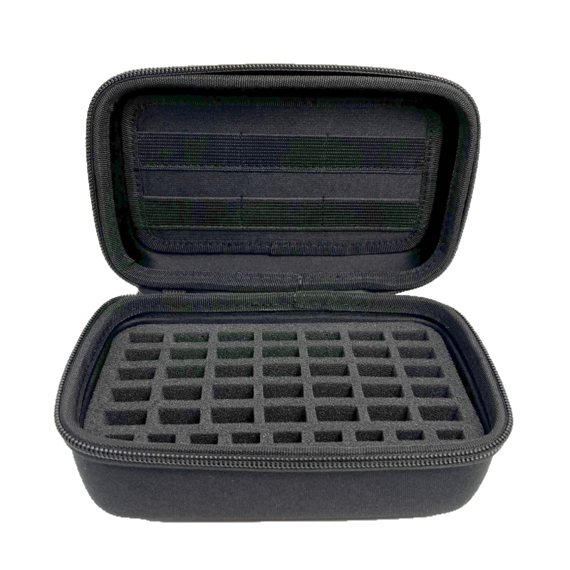 Кейс за съхранение на USB флаш памети и SD карти, EVA материал, релефна повърхност, товароносимост 5 кг