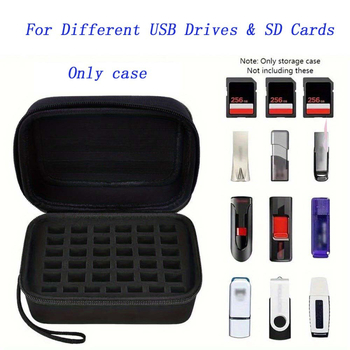 EVA kortų laikymo dėžutė SD/SDXC - vandeniui atspari saugojimo dėžutė, Svoris 145 g, Prekė: Individualizuota