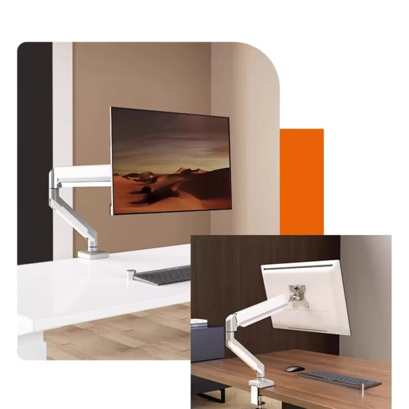 Στήριγμα οθόνης με περιστροφή και ανύψωση, κράμα αλουμινίου, λανσαρισμένο το 2023, 2ετής εγγύηση, συμπεριλαμβάνονται βίδες και εγχειρίδιο