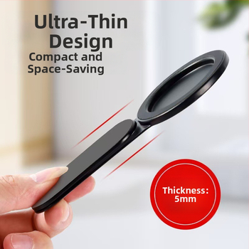 Настолен държач за телефон с MagSafe магнитно задържане, сгъваем и плаващ екран, алуминиева конструкция, универсална съвместимост