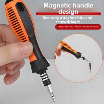 Golden Snail 37-in-1 atsuktuvų rinkinys – magnetinis, Philips, precizinis, 45# plienas