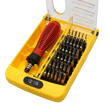 Golden Snail 37-in-1 atsuktuvų rinkinys – magnetinis, Philips, precizinis, 45# plienas