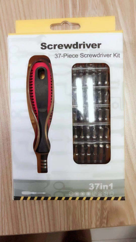 Golden Snail 37-in-1 atsuktuvų rinkinys – magnetinis, Philips, precizinis, 45# plienas