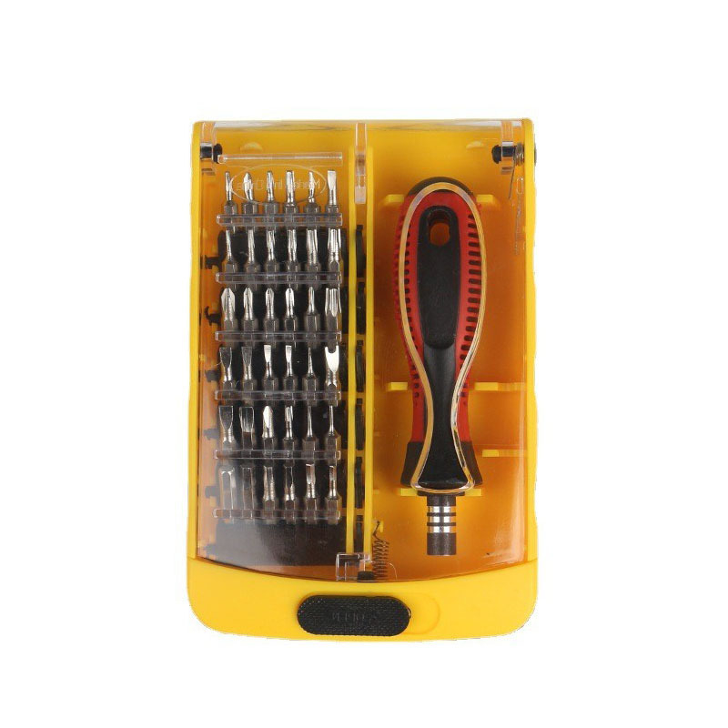 Golden Snail 37-in-1 atsuktuvų rinkinys – magnetinis, Philips, precizinis, 45# plienas