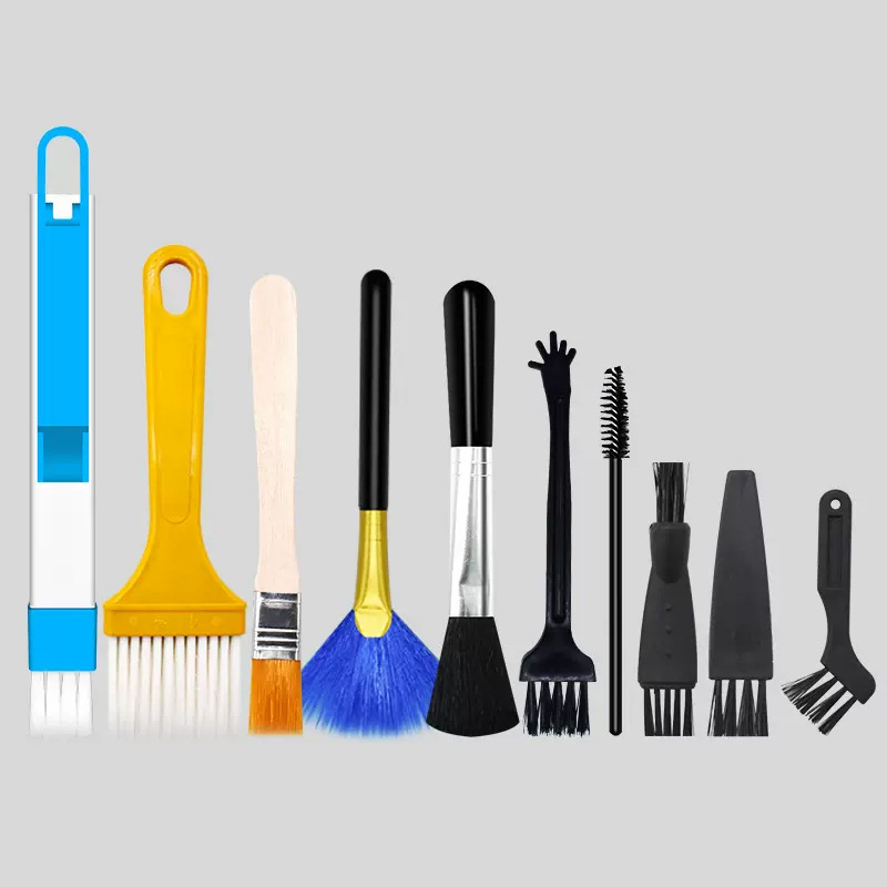 Σετ καθαρισμού με 10 τεμάχια για πληκτρολόγια και ηλεκτρονικά – πολυλειτουργικό σετ καθαρισμού, κυκλοφόρησε το 2022, συμβατό με φορητούς υπολογιστές, κινητά, υπολογιστές και ψηφιακές κάμερες