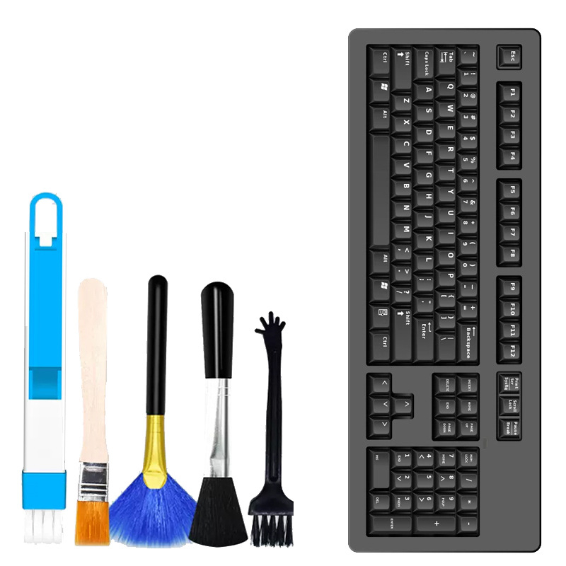 Σετ καθαρισμού με 10 τεμάχια για πληκτρολόγια και ηλεκτρονικά – πολυλειτουργικό σετ καθαρισμού, κυκλοφόρησε το 2022, συμβατό με φορητούς υπολογιστές, κινητά, υπολογιστές και ψηφιακές κάμερες