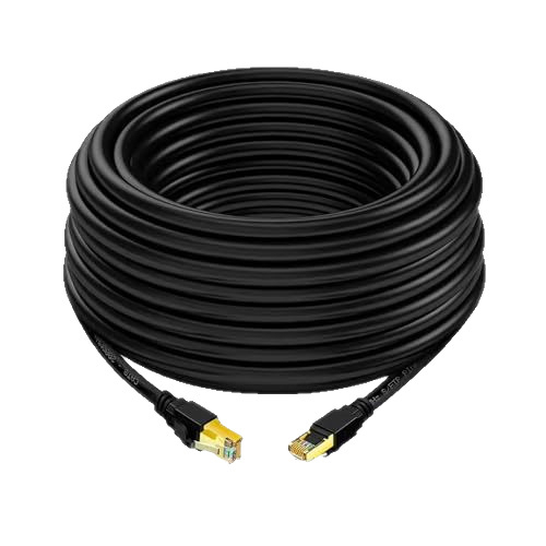 Cat8 Ethernet kabel RJ-45, unutarnja upotreba, za računala i prekidače, PVC + bakar bez kisika