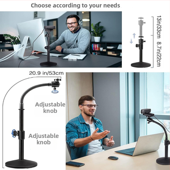 SH-190BA Gooseneck Κάμερα Bracket για Logitech Επιτραπέζια Κάμερα