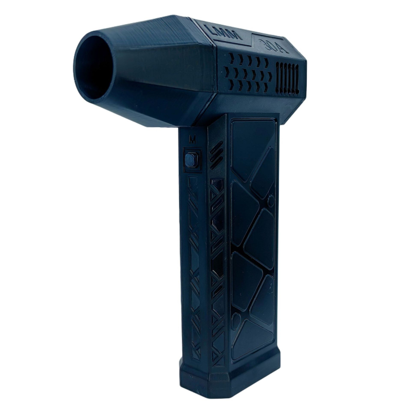 JFBL rankinis ventiliatorius su brushless motoru, įmontuota 6000mAh baterija, USB maitinimas, 3 greičiai