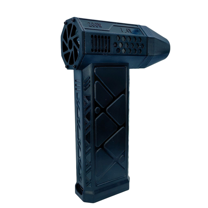 JFBL rankinis ventiliatorius su brushless motoru, įmontuota 6000mAh baterija, USB maitinimas, 3 greičiai