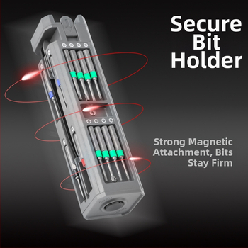 Kingston 30-in-1 magnetinis atsuktuvų rinkinys, chromo-vanadinio plieno, 30 dalių, daugiafunkcinis namų įrankių rinkinys