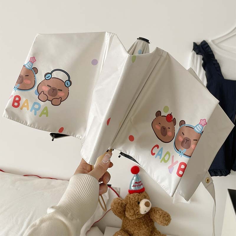 Automatinis sulankstomas skėtis su UV apsauga UPF >50, 8 rėmeliai, 190T audinys, lydinio rėmas