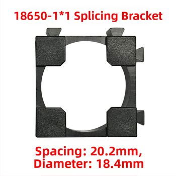 Държач за батерии 18650, универсален модулен държач за свързване, пакет от 100 бр.