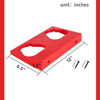 Στήριγμα μπαταρίας Milwaukee M12 12V (Lehui, ABS)