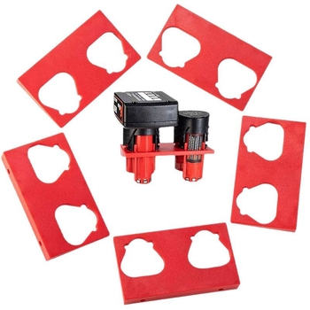 Στήριγμα μπαταρίας Milwaukee M12 12V (Lehui, ABS)