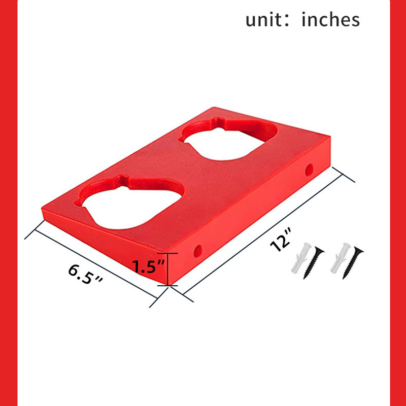 Suport de baterie pentru Milwaukee M12 12V (Lehui, ABS)