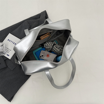 Τσάντα ταξιδιού unisex με μεγάλη χωρητικότητα, ελαφριά PU τσάντα για σπορ και αποσκευές, αναπνέουσα και εύκολη στη μεταφορά