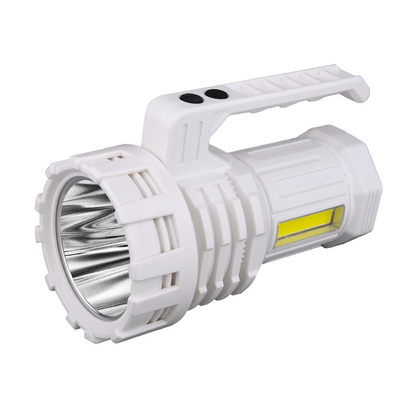 Prijenosna LED baterijska svjetiljka – 4000 mAh baterija, do 1200 lm, domet 500 m, ručno pokretanje napajanja