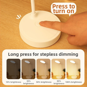 LED λάμπα γραφείου με προστασία ματιών (τροφοδοσία USB, 3W, CRI 80-89, πιστοποιητικό CE, τάση ≤36V)