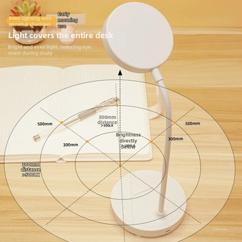 LED λάμπα γραφείου με προστασία ματιών (τροφοδοσία USB, 3W, CRI 80-89, πιστοποιητικό CE, τάση ≤36V)