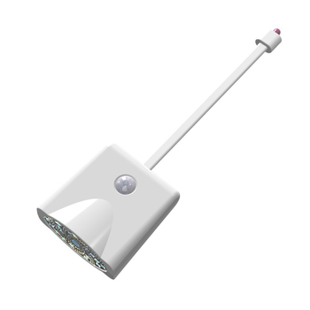 Нощна лампа за тоалетна с прожекция, индуктивен сензор, вградена батерия, интелигентно управление