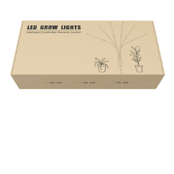 Augalų augimo lemputė, sulankstoma, pilno spektro, sukulentams, 630 LED, 12V, Sanan Optoelectronics, modeliai GL-S4/GL-S6, tarnavimo laikas 30000 h