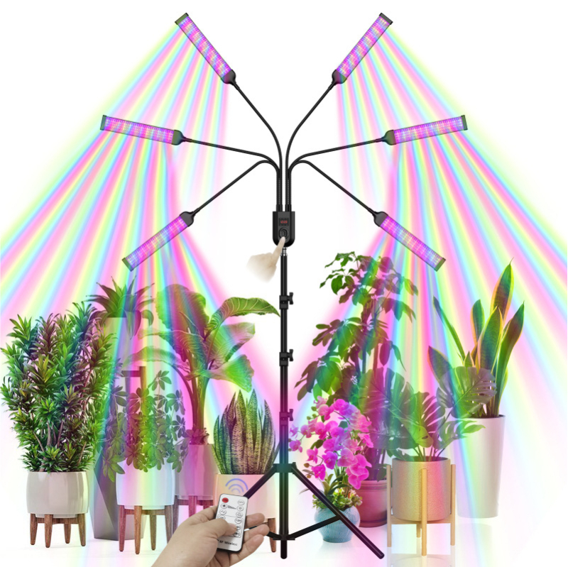 Augalų augimo lemputė, sulankstoma, pilno spektro, sukulentams, 630 LED, 12V, Sanan Optoelectronics, modeliai GL-S4/GL-S6, tarnavimo laikas 30000 h