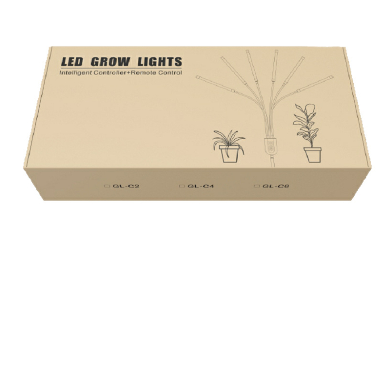 Augalų augimo lemputė, sulankstoma, pilno spektro, sukulentams, 630 LED, 12V, Sanan Optoelectronics, modeliai GL-S4/GL-S6, tarnavimo laikas 30000 h