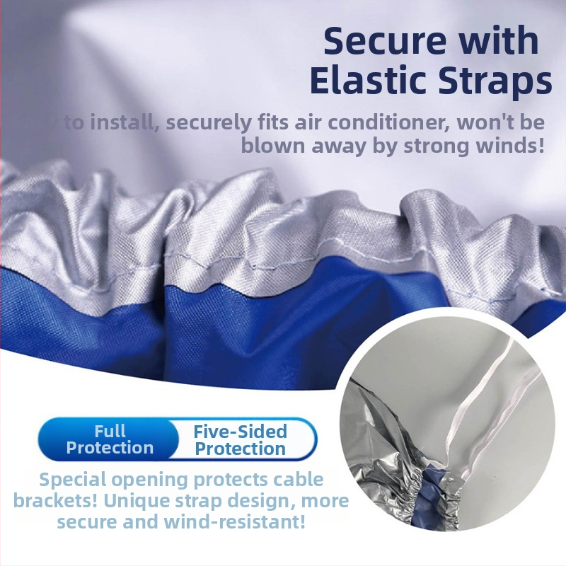 Ārējai klimatiskajai vienībai aizsargs - poliesteraudums, zīmols Meishi Meile, mūsdienīgs minimālisma stils, aizsardzība pret putekļiem un laikapstākļiem