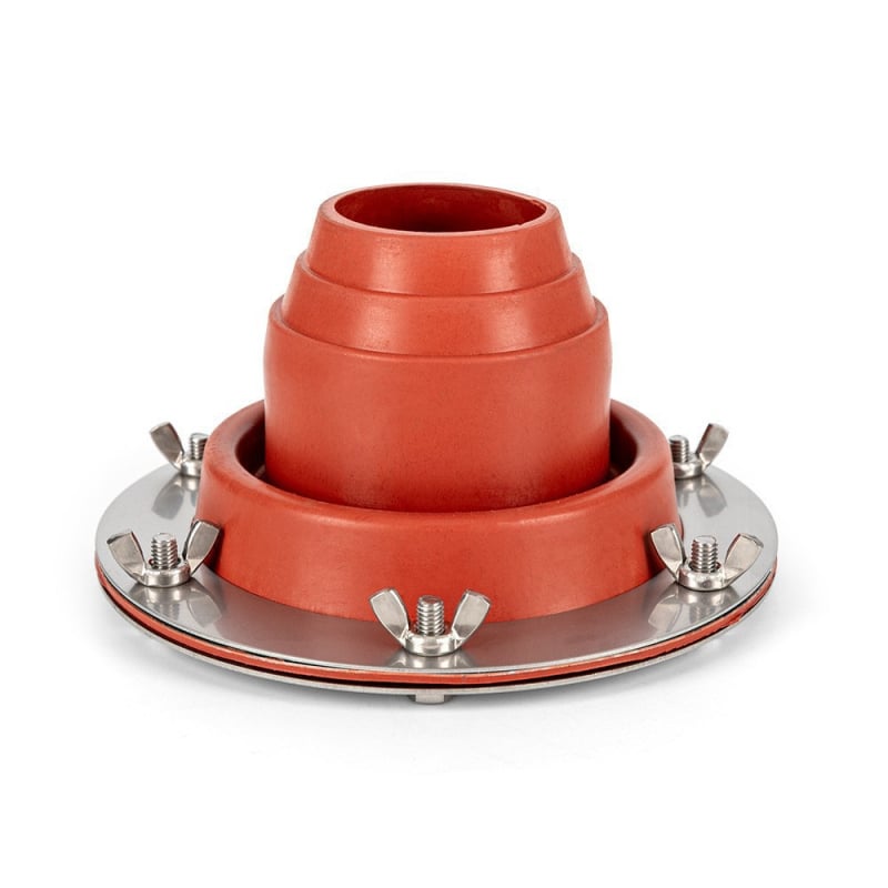 Silicone izoliacinis vamzdelis krosnies dūmtraukio vamzeliui – anti-įdegimas, vamzlinė daugiasluoksė danga, iki 280°C, šilumos laidumas 0,03 W/mK