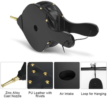 LEIXIN Дървен камин Bellows — ръчен вентилатор за барбекю, модерен стил, MDF боядисано дърво, произход Гуандун