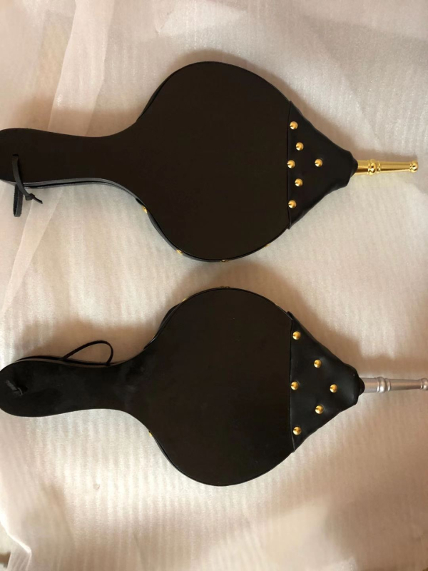 LEIXIN Дървен камин Bellows — ръчен вентилатор за барбекю, модерен стил, MDF боядисано дърво, произход Гуандун