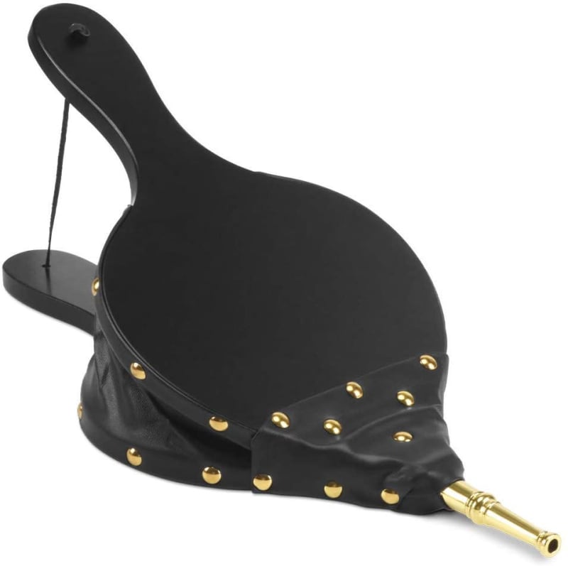 LEIXIN Дървен камин Bellows — ръчен вентилатор за барбекю, модерен стил, MDF боядисано дърво, произход Гуандун