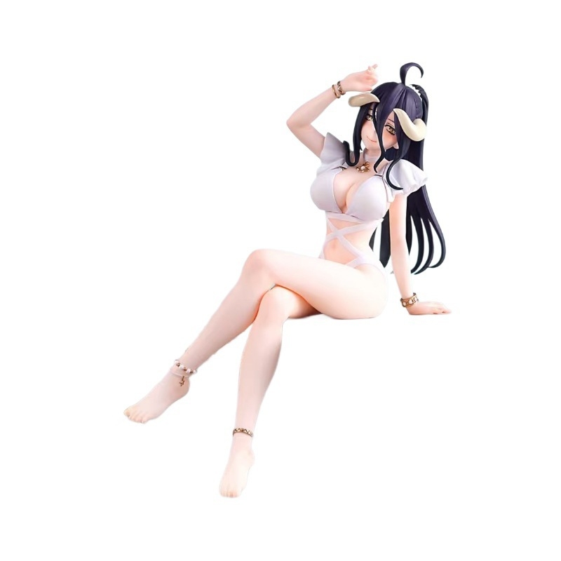 Ornament PC desktop din PVC – Regele Morților, figură șezândă, cu imagine animată; asamblat; ambalaj în cutie colorată