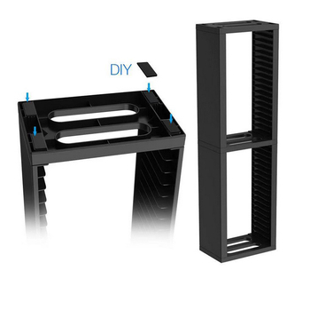 PS4 Ράφι Αποθήκευσης Δίσκων – Διπλού Επιπέδου Θήκη για PS4, PS4 Slim και PS4 Pro (ABS)