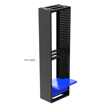 PS4 Ράφι Αποθήκευσης Δίσκων – Διπλού Επιπέδου Θήκη για PS4, PS4 Slim και PS4 Pro (ABS)