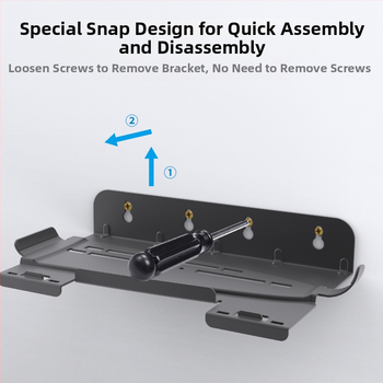 PS5 τοίχο-στάτης αποθήκευσης για PS5 Slim και PS5 | Υλικό: Iron+ABS | Βάρος: 523 g