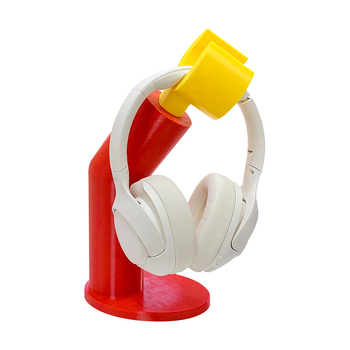 Yi Xin ausinių laikiklis – karikatūrinis modelis, kiberpunk stilius, PVC medžiaga, 3D atspausdintas stalinis laikiklis