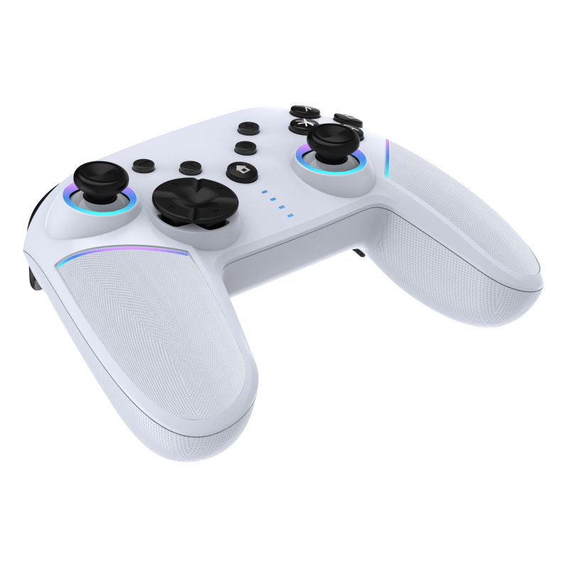 SZ-932B bezvadu Bluetooth spēļu kontrolieris priekš Switch, Android un iOS ar Type-C interfeisu, 6 asi motoru un RGB apgaismojumu