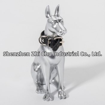 Декоративна статуетка на куче за дневната стая, естествена смола, модерен минималистичен стил