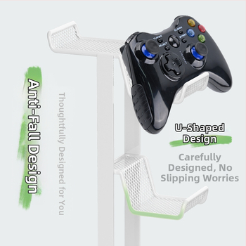 Επιτραπέζιος οργανωτής αποθήκευσης για κονσόλες παιχνιδιών, ακουστικά και τηλέφωνα — χάλυβας άνθρακα, πολυχρηστικός, 1-επίπεδη, οργανωτής κρεβατοκάμαρας